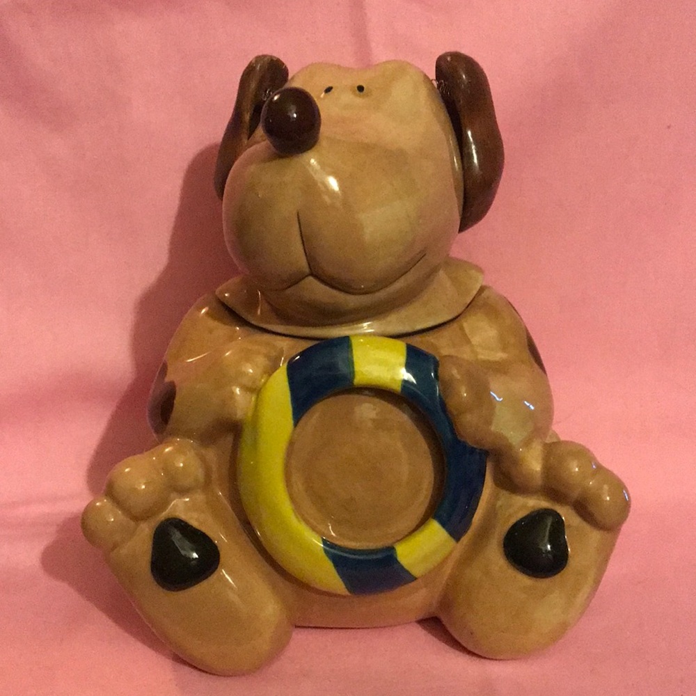 Dog treat jar